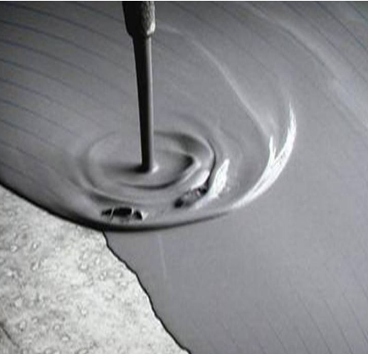 灌浆料具备良好的流动性